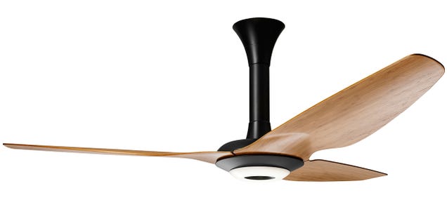 The First Smart Ceiling Fan Only Runs When You're There to Enjoy It