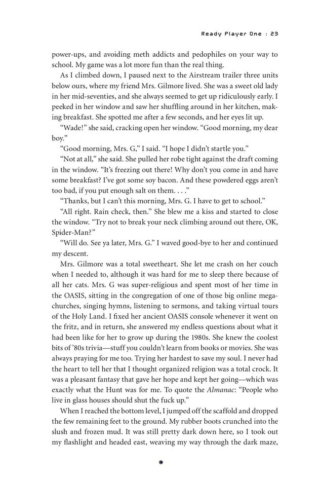 Read the first two chapters of Ernest Cline's new novel, Ready Player One