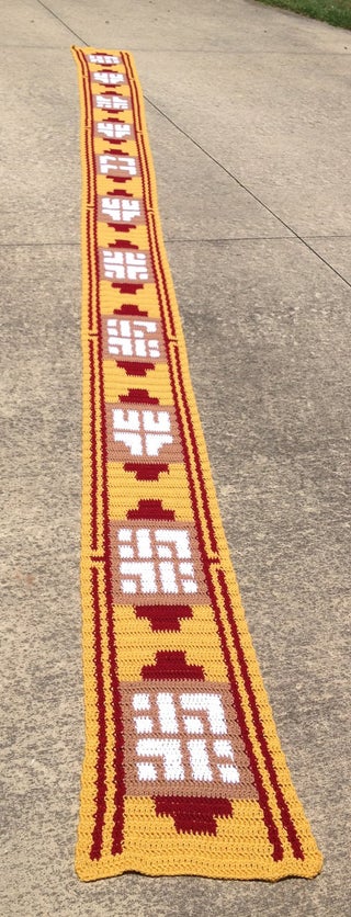 A Fifteen-Foot-Long Scarf for All Your Journeys