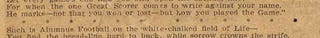 Close Reading: Did Grantland Rice Misquote Grantland Rice's Most Famous Quote?