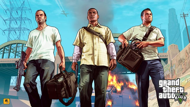 Fantastic Grand Theft Auto V Art Brightens Up Your Monday Morning