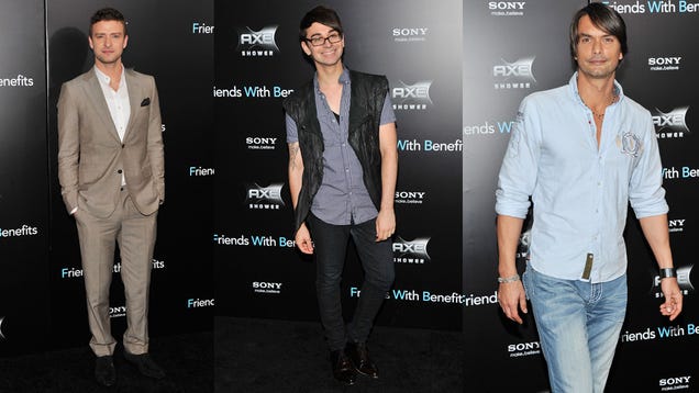 A Sea Of Sweaty Bandage Dresses At Friends With Benefits Premiere