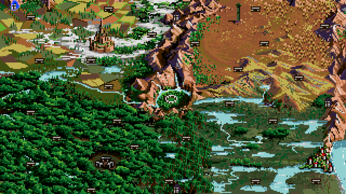 Beautiful Video Game World Maps