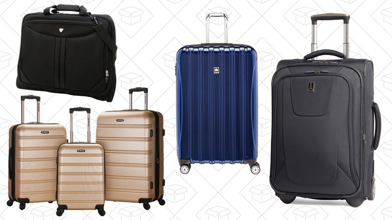 Today's Best Deals: Computing Gear, Luggage, Back-to-School Snacks, and More
