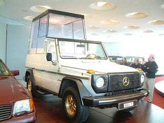 The Evolution Of The Popemobile