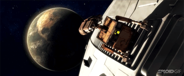 The Wall-E version of Christopher Nolan's Interstellar looks incredible