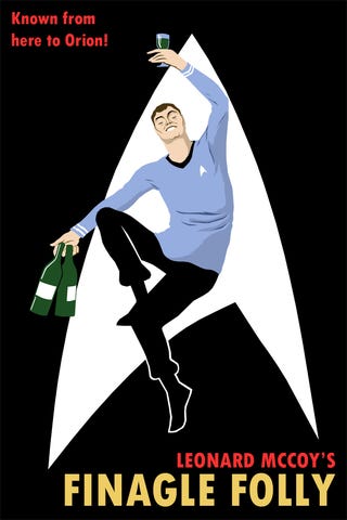 Vintage Star Trek booze ads will class up your quarters