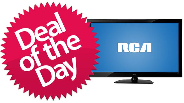 This 42" RCA LED HDTV Is Your Couch Potato Deal of the Day