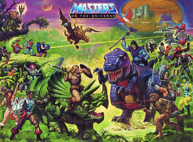 Masters of the Universe toy art will make a He-Man out of you