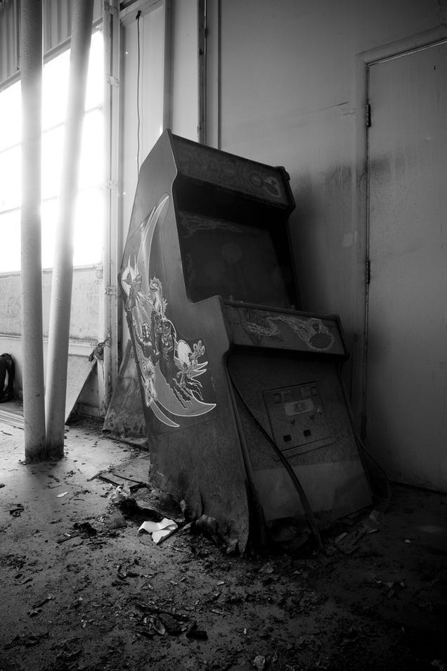 What a Video Game Graveyard Looks Like