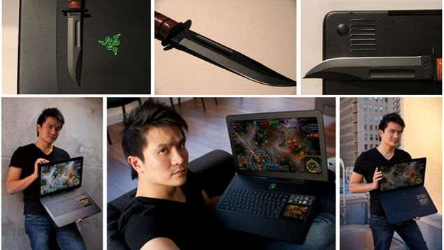 Razer's Combat Knife-Inspired Blade Gaming Laptop Will Be Home For Christmas