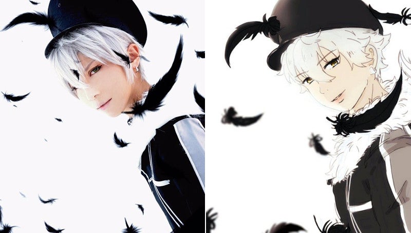 Cosplayers Turned into Drawings
