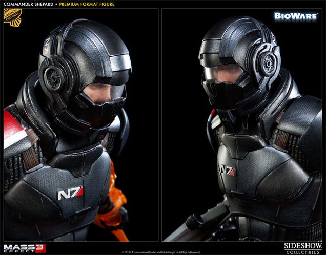 Commander Shepard's $350 Statue Looks Lonely Without Tiny Plastic Space Hamsters