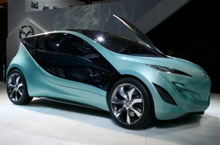 Mazda Kiyora Concept Shows Off Fierce Nagare Design Language On The Paris Show Floor