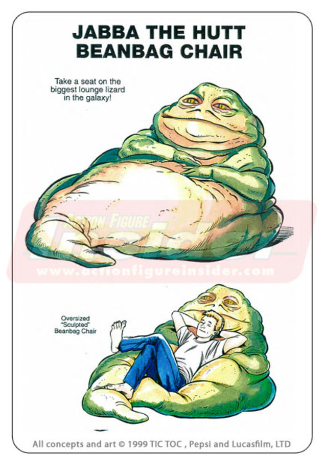 Rejected Star Wars Toys: George Lucas is denying you an inflatable Emperor's Throne!