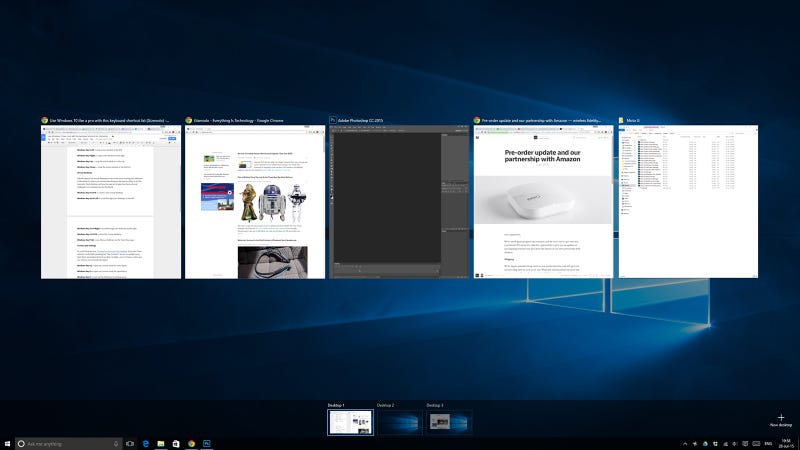 [Windows 10] Những tổ hợp phím mới 1362034511226907715