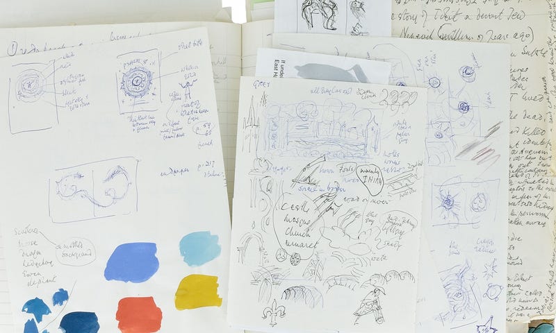 Descubren unas anotaciones de JRR Tolkien con los lugares que inspiraron la Tierra Media