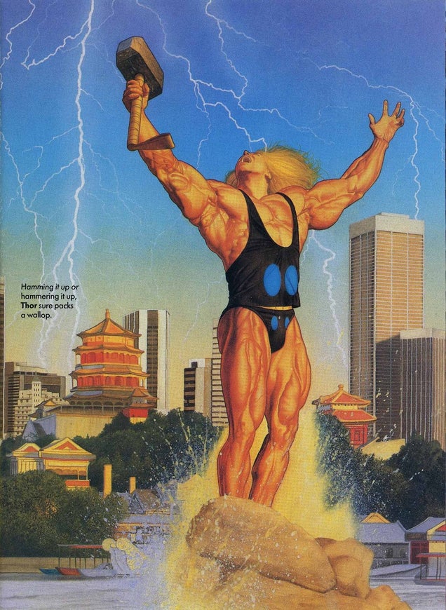 The non-stop erotic thrills of the 1990s Marvel Swimsuit Specials