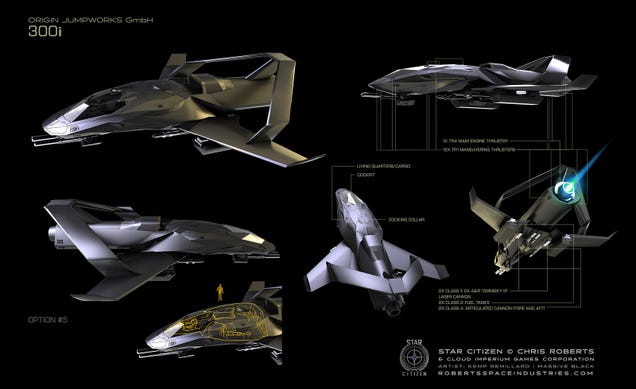 Badass 90's Starfighter Design Lives On With Star Citizen