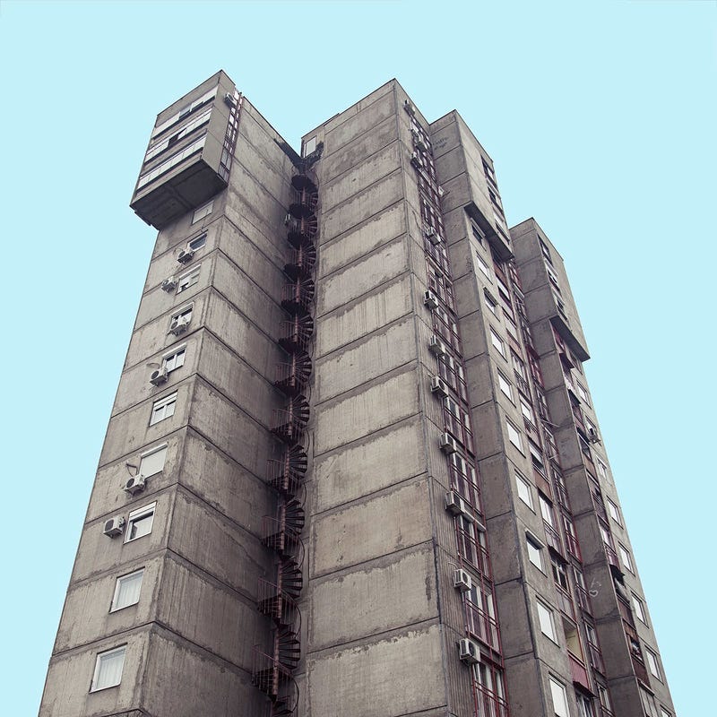 These Photos of Belgrade's Socialist Architecture Look Like Ancient Spaceships
