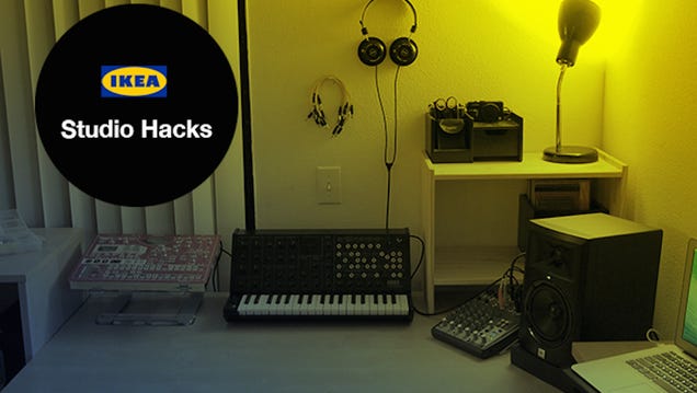 Build This Dream Music Studio with IKEA Hacked Furniture