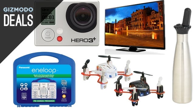 The Best Rechargeables, Tiny Drones, GoPro or Go Home [Deals]