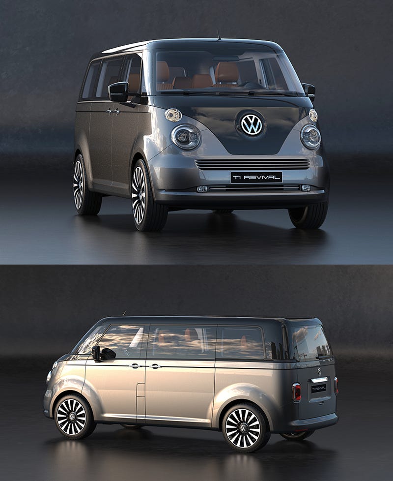 It's Hard To Argue With This Volkswagen T1 Revival Concept