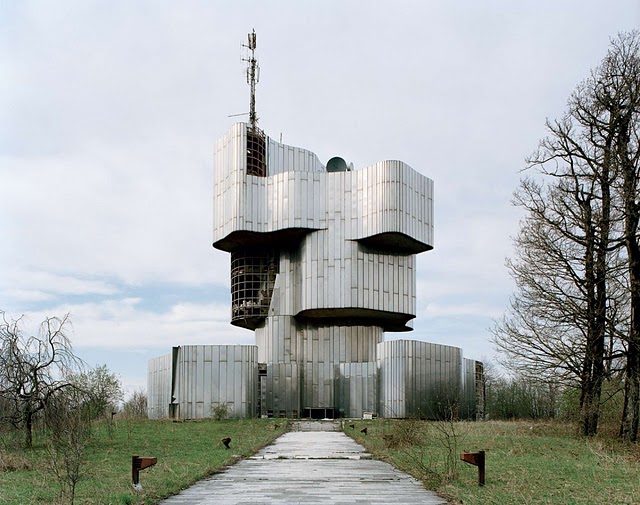 Old Yugoslavian monuments look like TIE Fighters and scifi fortresses