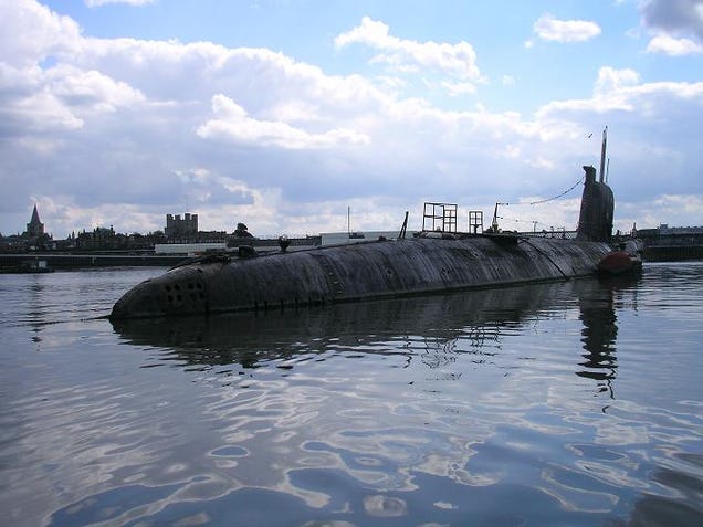 There's nothing sadder than the wreck of a once-great submarine