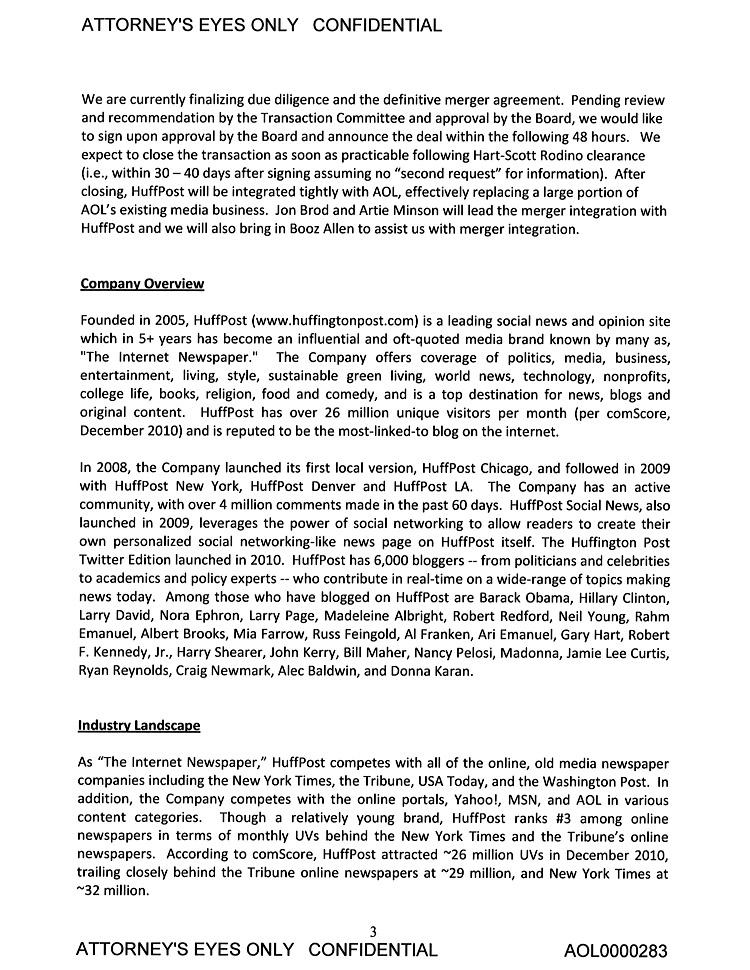 Inside Arianna Huffington's $21 Million AOL Payday