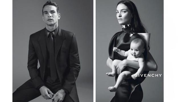 Adorable Romeo Beckham Pops His Collar In This Weird New Burberry Ad