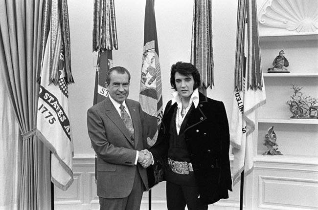 The most requested photo in the National Archives is of Nixon and Elvis