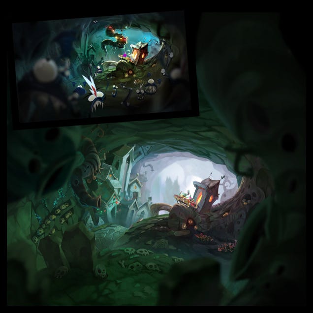 Drown Your Eyeballs in Rayman: Origins' Gorgeous Concept Art