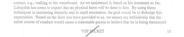 Bush Officials Explain Why We Shouldn't Admit Torture: Because Then They'll Know We Torture!