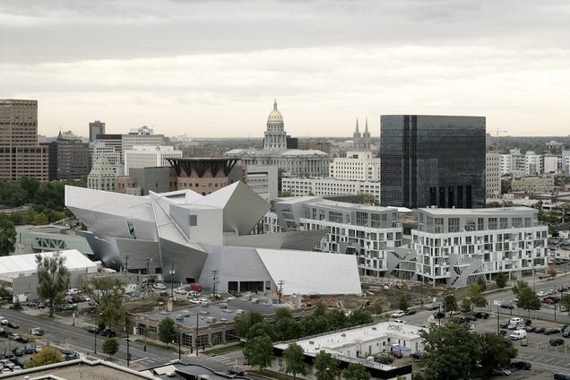 Buildings that look like UFO crash landings