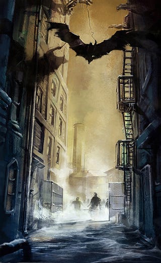 The Beautiful And Bold Concept Art of Batman: Arkham City