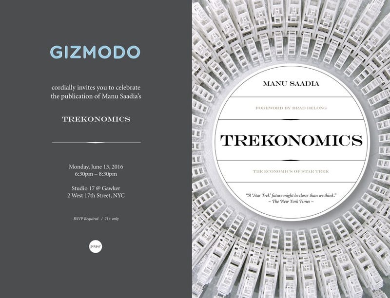 Did You Have Sex at Gizmodo’s Star Trek Book Party?