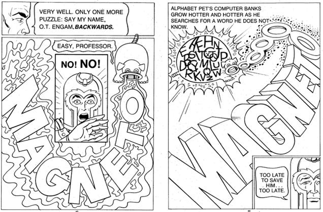 The 1983 X-Men Coloring Book Is A Lost Psychedelic Masterpiece
