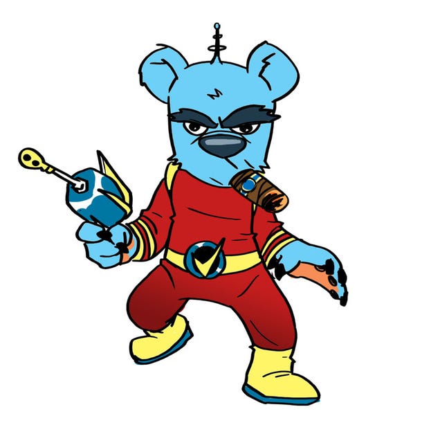 Pixar animator tries to create 365 superhero designs