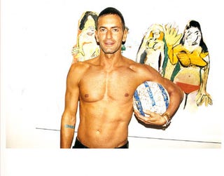Marc Jacobs Is Topless & Having A Mid-Life Crisis