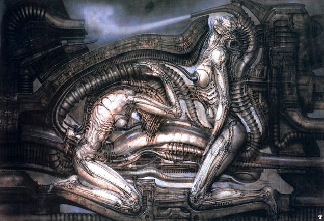 Xenomorph Porn Sex Art - The Horrible Philosophy Behind the Star of 'Alien,' H.R. Giger's Xenomorph  - Pacific Standard