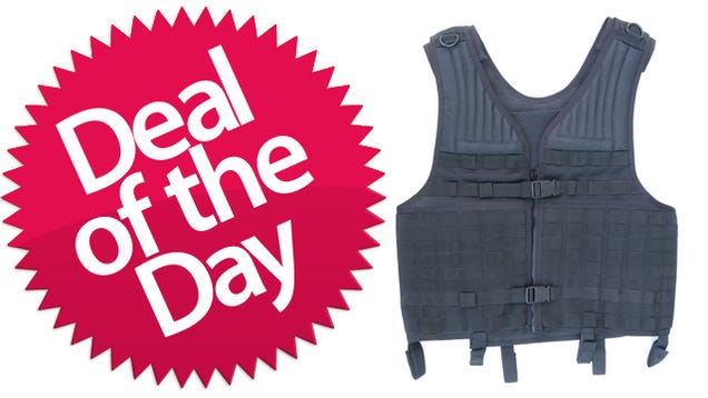 This Tactical Vest Is Your Not-So-Impractical Deal of the Day
