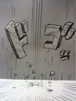 This innovative manga uses just pencil and paper to create a striking three-dimensional comic