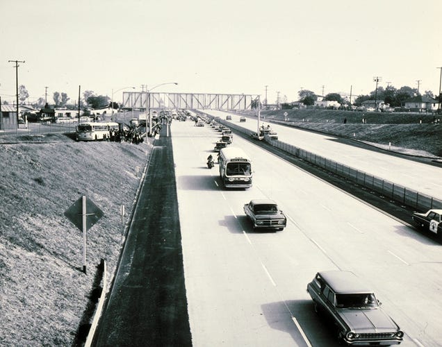 Photos: When Southern California's Freeways Were New (and Empty)