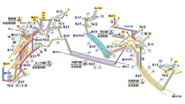 Japanese Subway Stations Totally Look Like Role-Playing Game Dungeons