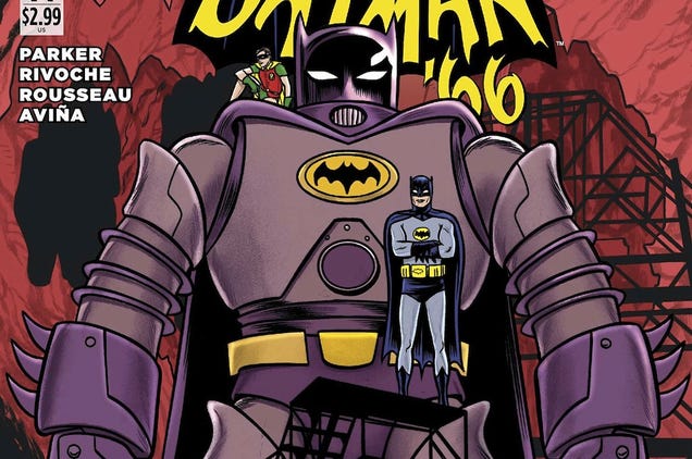 ​Oh My @#$% The '60s Batman Has A Giant Bat-Robot