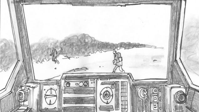 Unseen Empire Strikes Back Storyboards Detailing the Battle of Hoth!