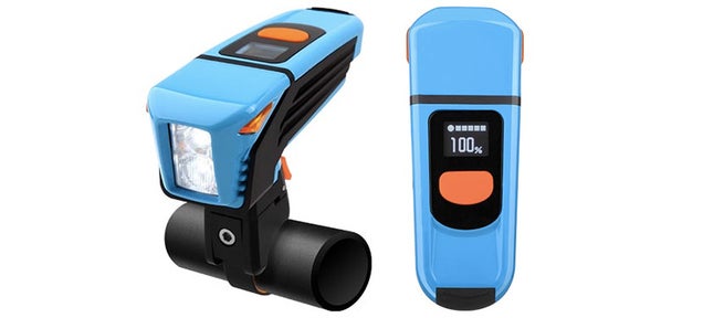 A Rechargeable Bike Light That Tells You Exactly When It Will Die