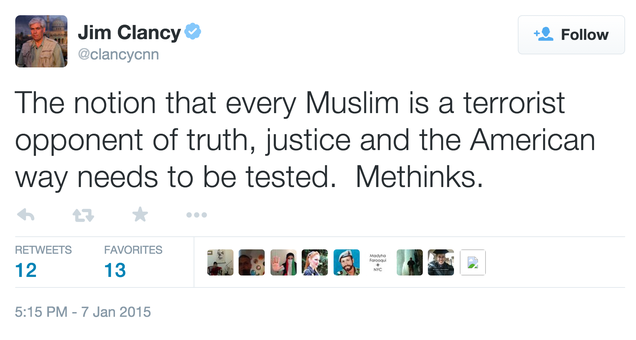 CNN’s Jim Clancy Resigns After Twitter Rant About Israeli Propaganda