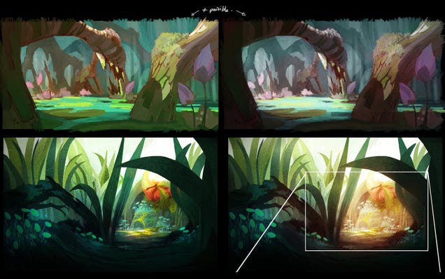Drown Your Eyeballs in Rayman: Origins' Gorgeous Concept Art